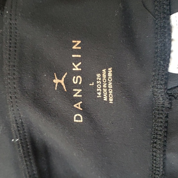 Danskin NWOT Black Performance Legging, Sz L - Picture 7 of 9